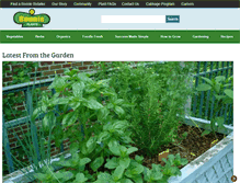 Tablet Screenshot of bonnieplants.com